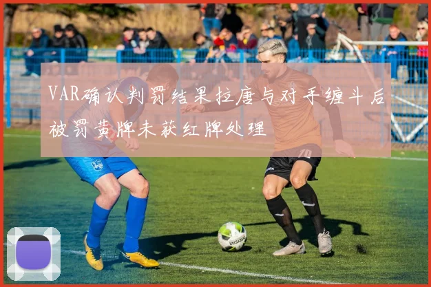 VAR确认判罚结果拉唐与对手缠斗后被罚黄牌未获红牌处理